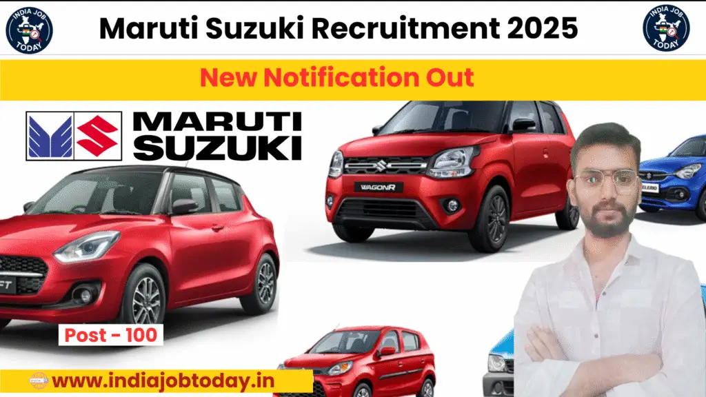 Maruti Suzuki ITI Apprentice Recruitment 2025