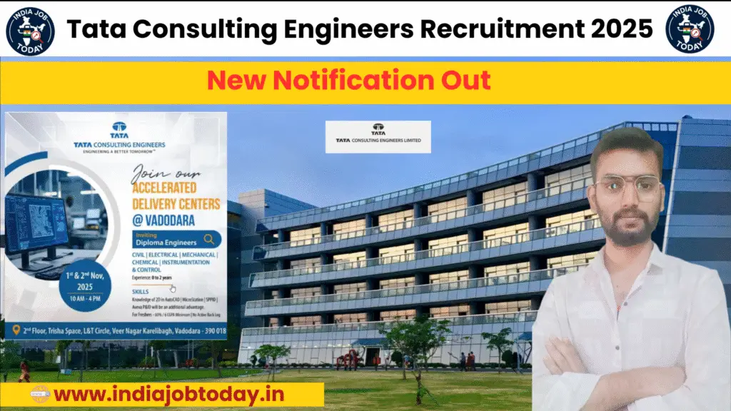 Tata Consulting Engineers Recruitment 2025