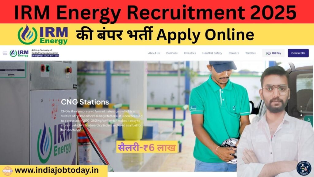 IRM Energy Recruitment 2025 – Apply Online
