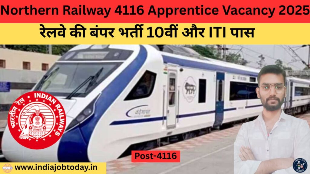 Northern Railway 4116 Apprentice Vacancy 2025 – Online Form