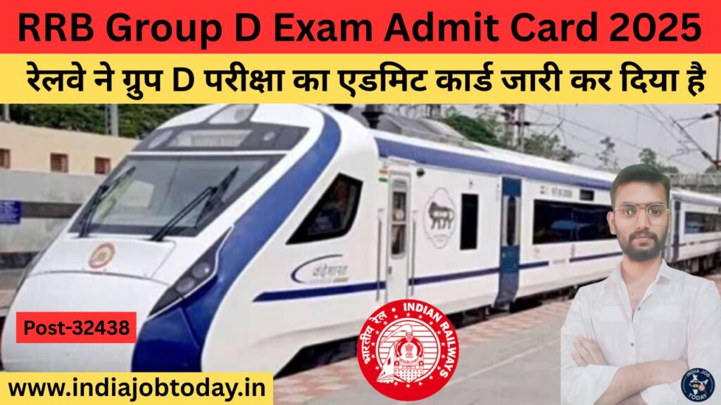 RRB Group D Exam Admit Card 2025&mdash;Out