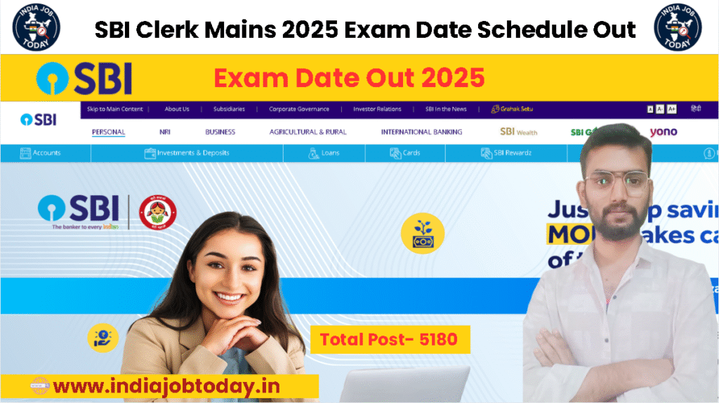 SBI-Clerk-Mains-2025-Exam-Date-Schedule-Out