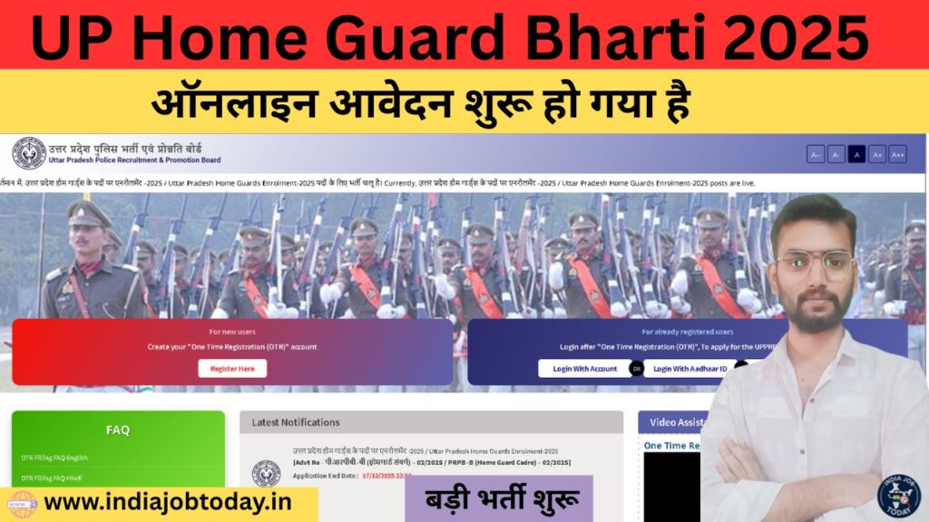 UP Home Guard Recruitment 2025 – Apply Now