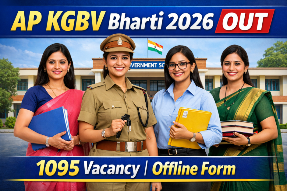 AP KGBV Recruitment 2026 OUT 🚨 | 1095 Teacher, Warden & Accountant Jobs | Offline Form Start Current image: AP KGBV Recruitment 2026