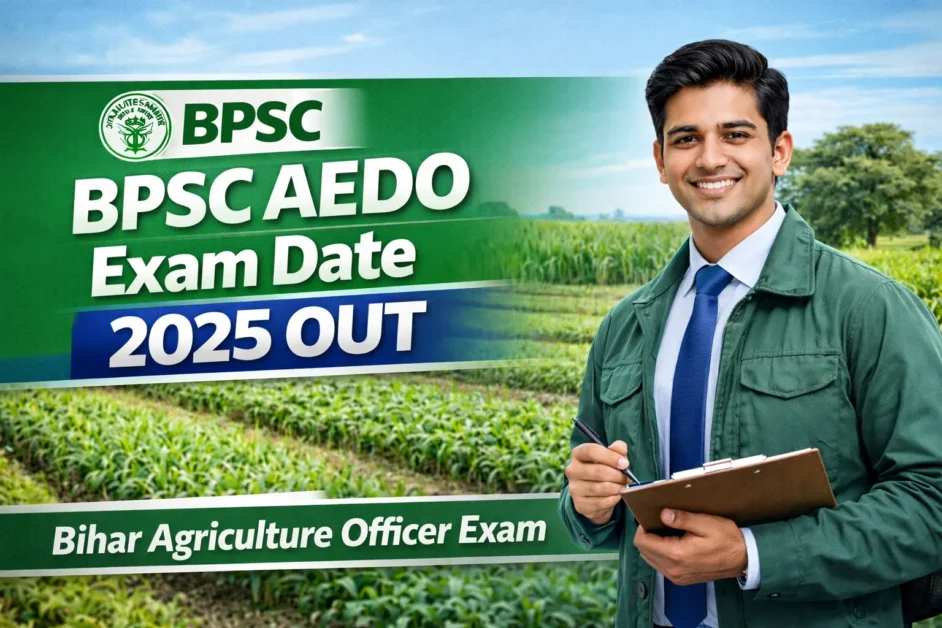 BPSC AEDO Exam Date 2025