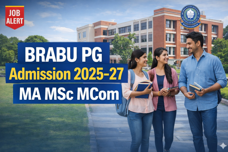 BRABU PG Admission 2025-27