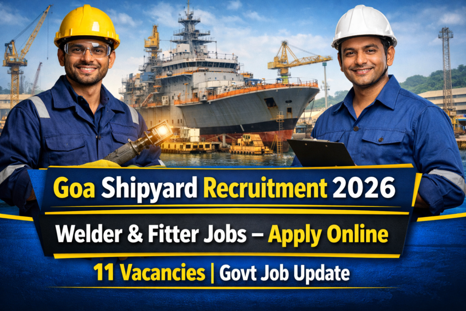 Goa Shipyard Recruitment 2026