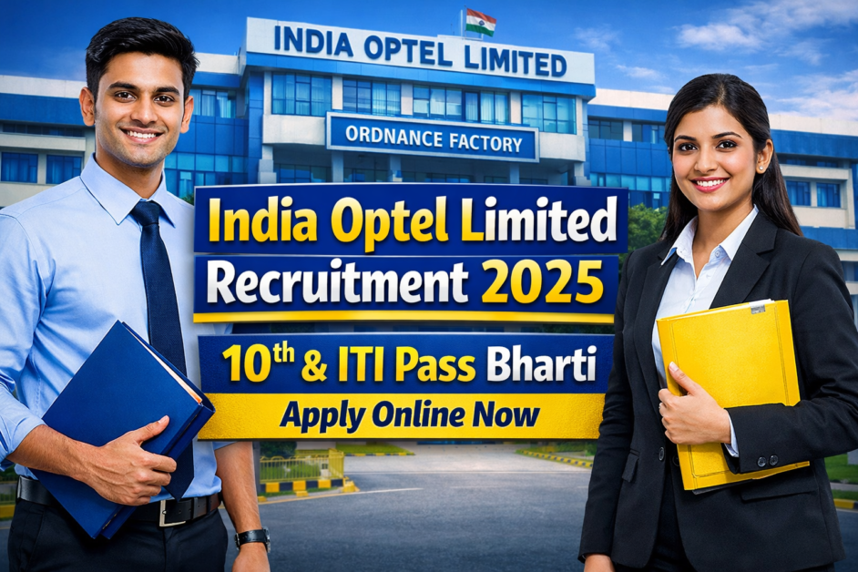 India Optel Limited Recruitment 2025 – Ordnance Factory 10th & ITI Pass Bharti | Apply Online Now