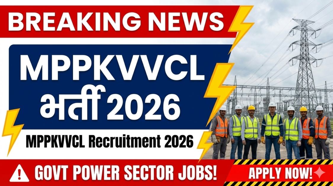 MPPKVVCL Recruitment 2026 – Apply Online