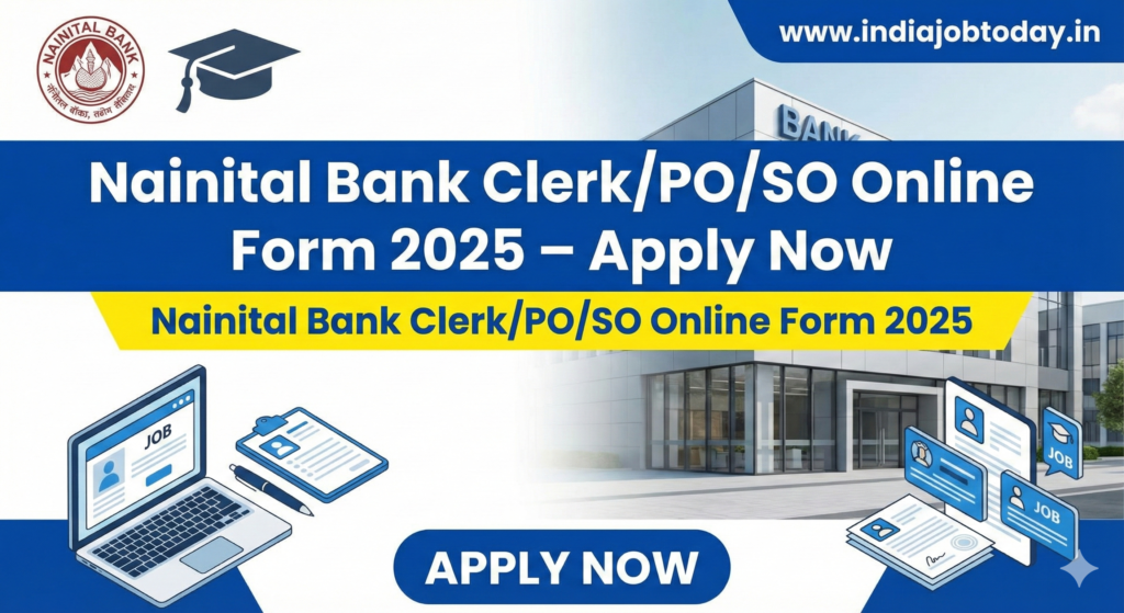 Nainital Bank ClerkPOSO Online Form 2025 Apply Now