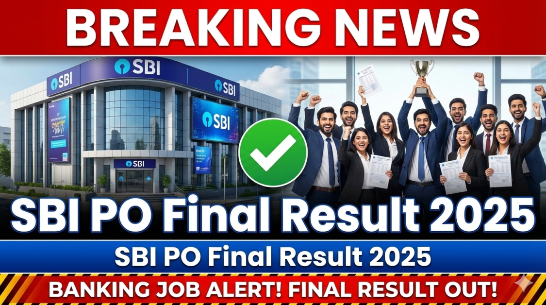 SBI PO Final Result 2025 OUT