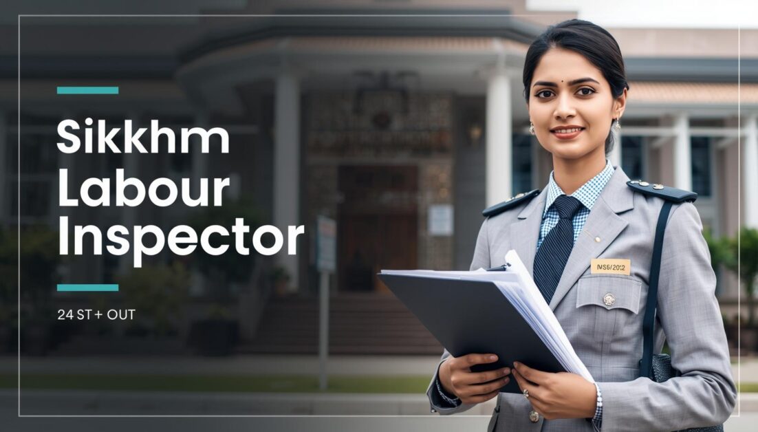 Sikkim Labour Inspector Recruitment 2026 OUT Online Form