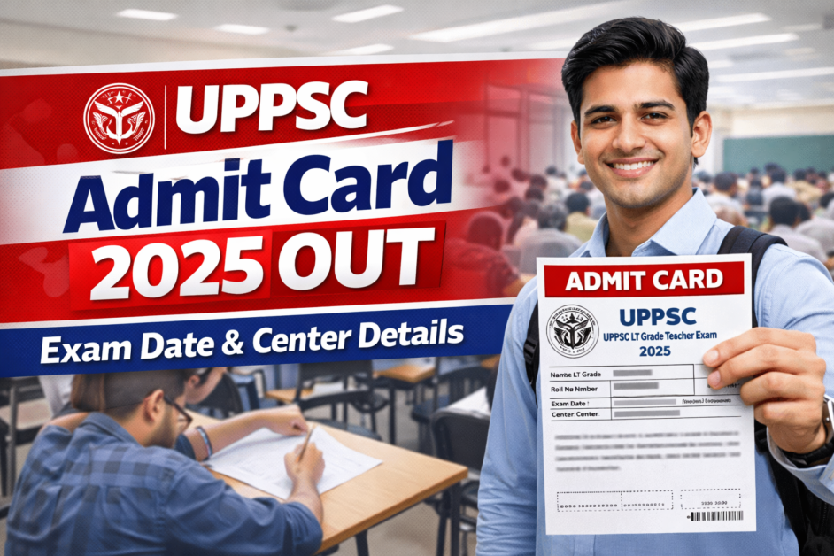 UPPSC LT Grade Teacher Admit Card 2025