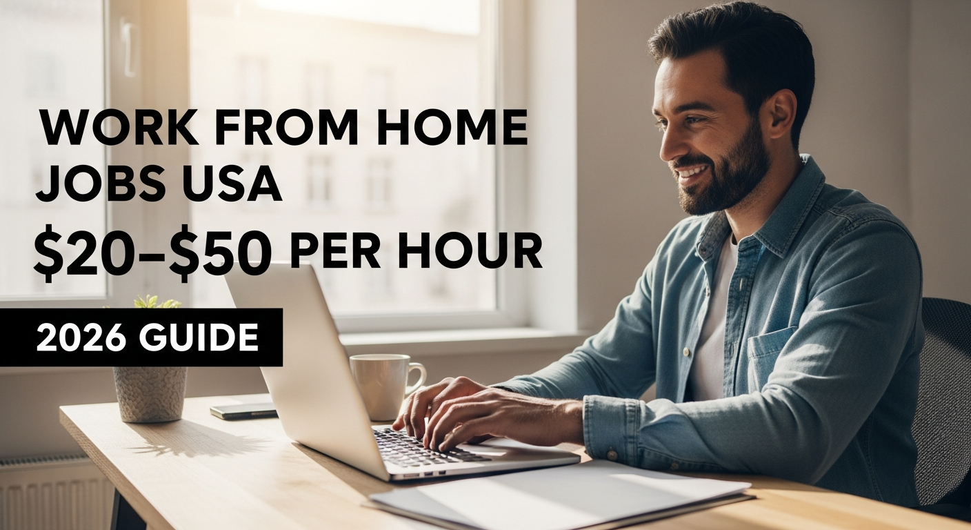 Work-From-Home Jobs in the USA (2026 Guide)