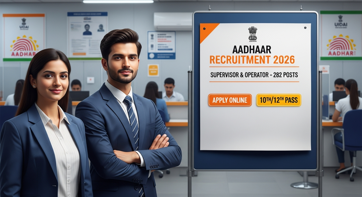 Aadhaar Supervisor Operator Recruitment 2026 OUT