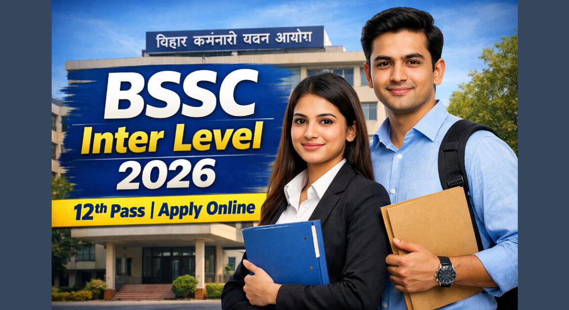 Current image: Bihar BSSC Inter Level Recruitment 2026