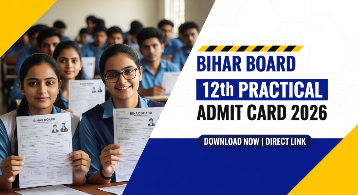 Bihar Board 12th Practical Exam Admit Card 2026 - Download Now