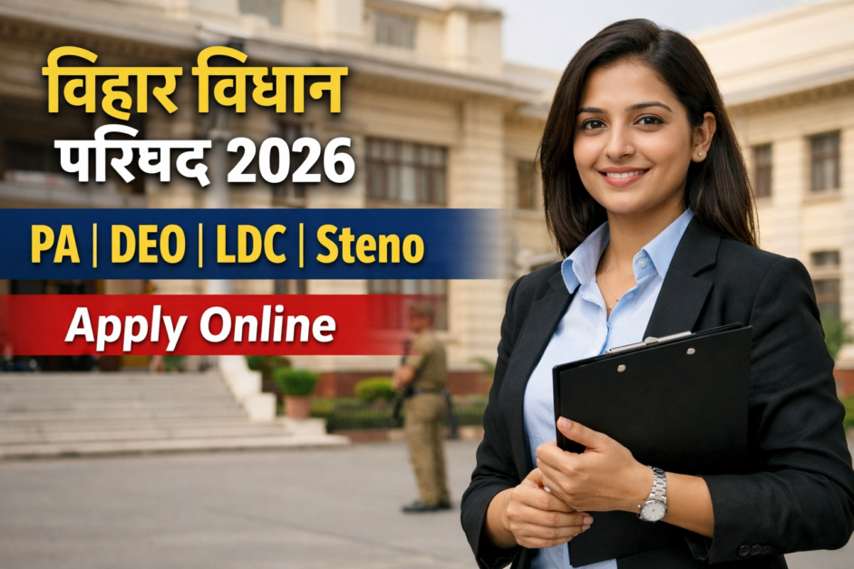 Bihar Vidhan Parishad Recruitment 2026 OUT