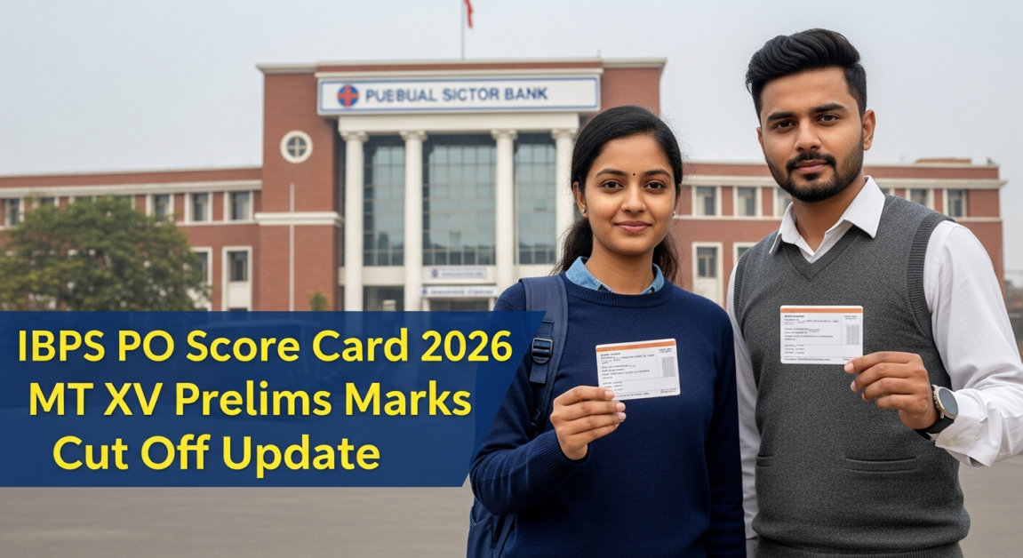Breaking News IBPS PO MT XV Score Card 2026