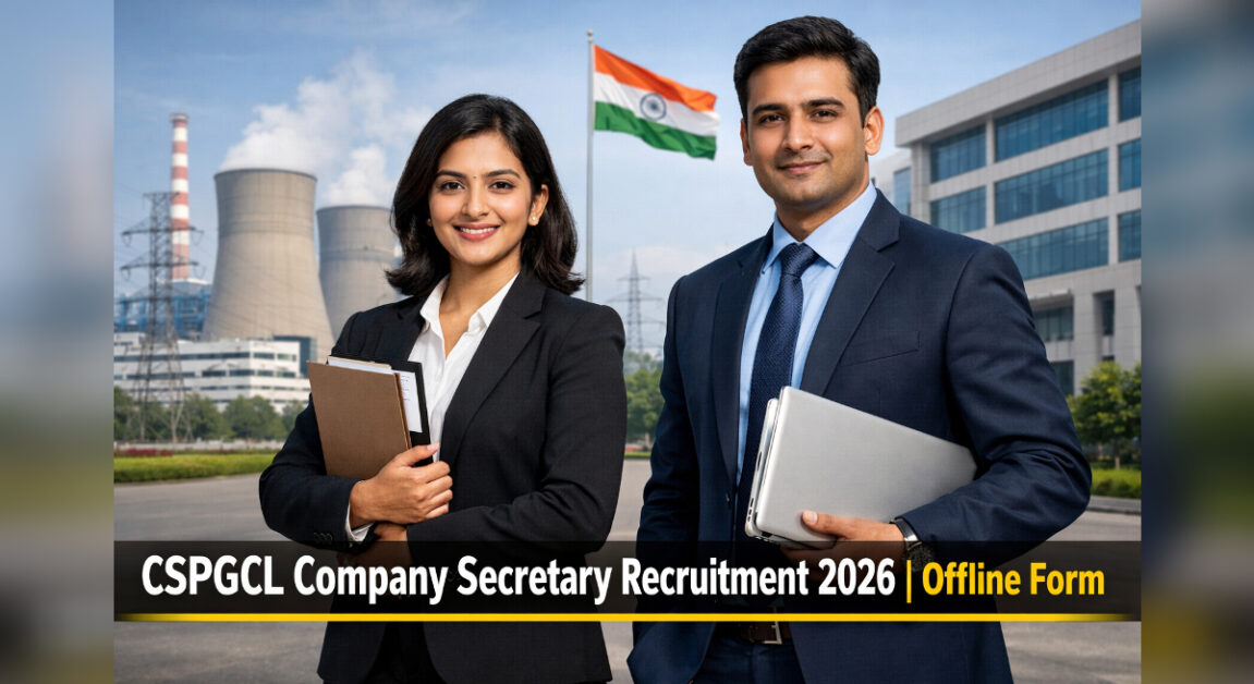CSPGCL Company Secretary Recruitment 2026 – Offline Form Apply