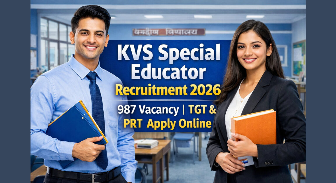 KVS Special Educator Recruitment 2026