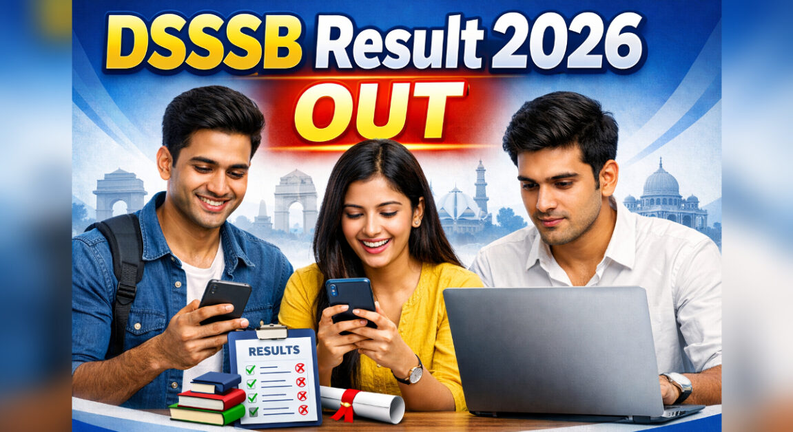 DSSSB Various Post Result 2026
