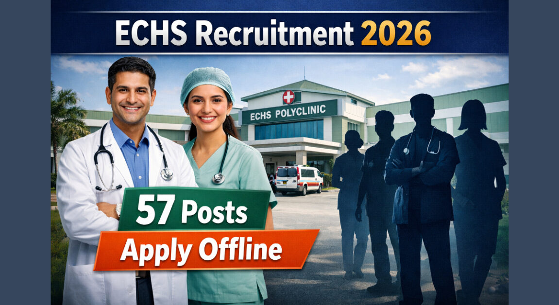 ECHS Recruitment 2026 Apply Offline