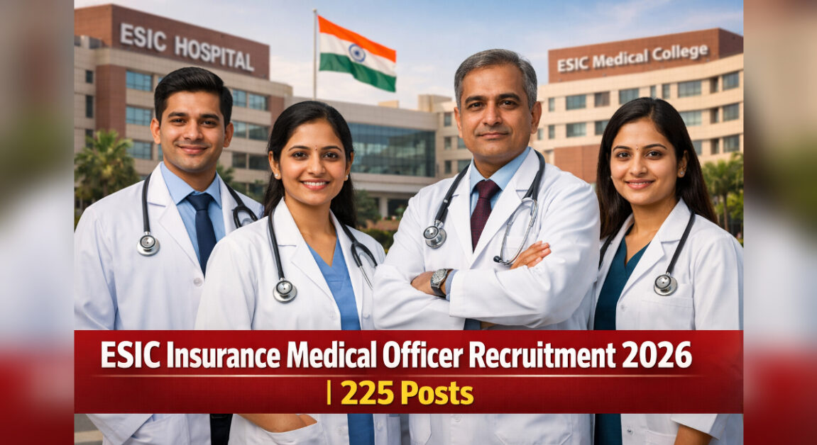 ESIC Insurance Medical Officer Recruitment 2026