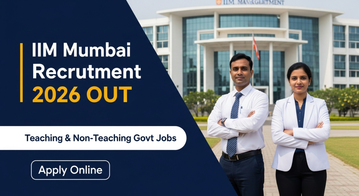 Current image: IIM Mumbai Recruitment 2026 OUT