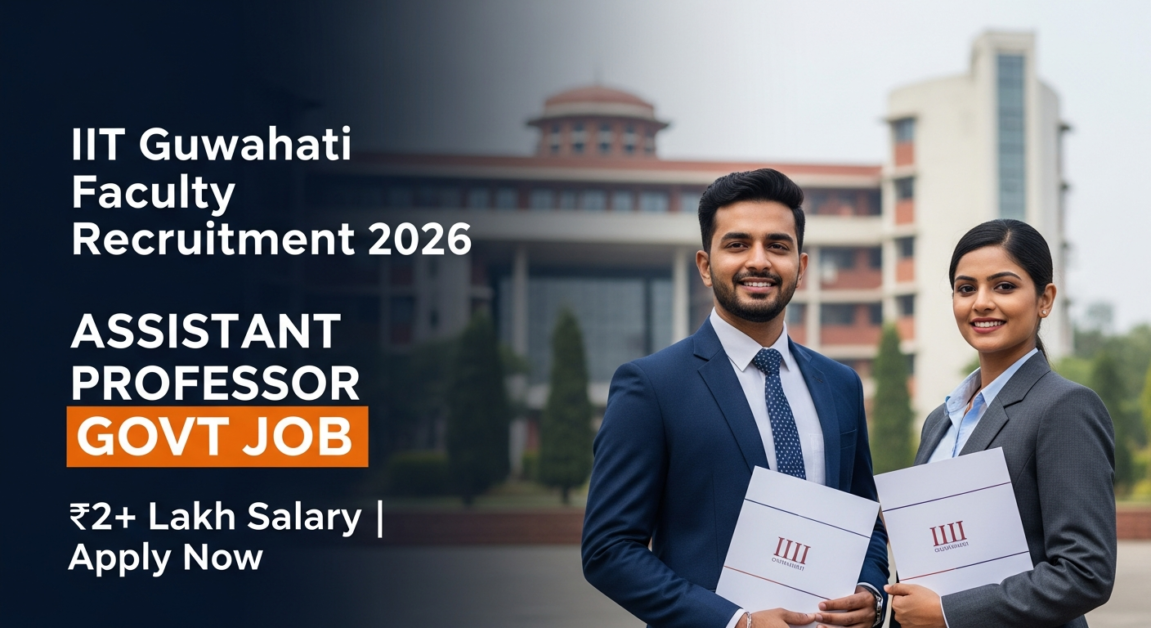 Current image: IIT Guwahati Faculty Recruitment 2026 OUT