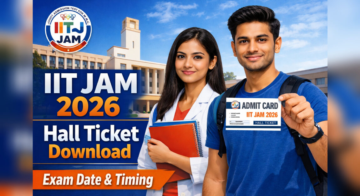 IIT JAM Admit Card 2026 Release Date