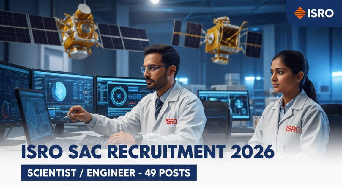 ISRO SAC Scientist Engineer Recruitment 2026