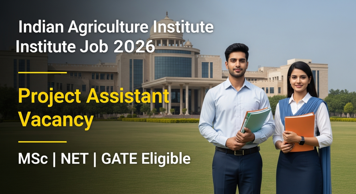 Indian Agriculture Institute Job 2026