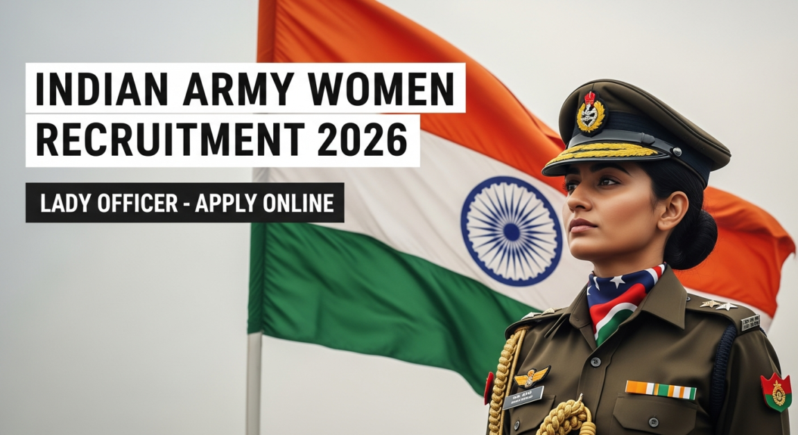 Current image: Indian Army Women Recruitment 2026