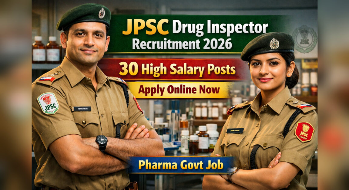 JPSC Drug Inspector Recruitment 2026