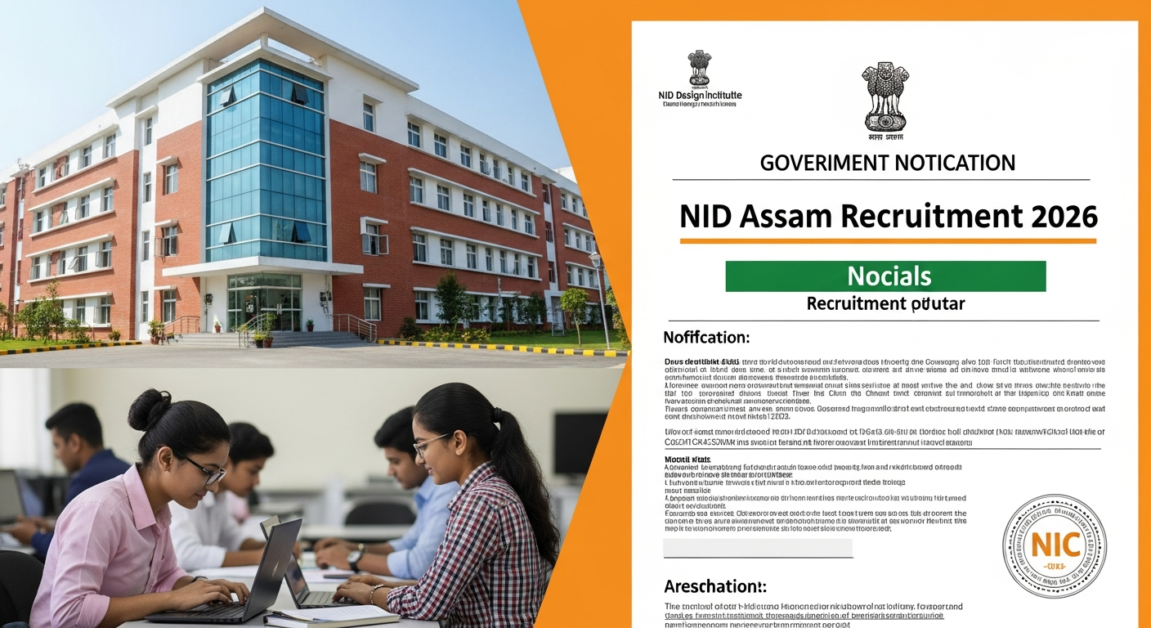 NID Assam Recruitment 2026 OUT