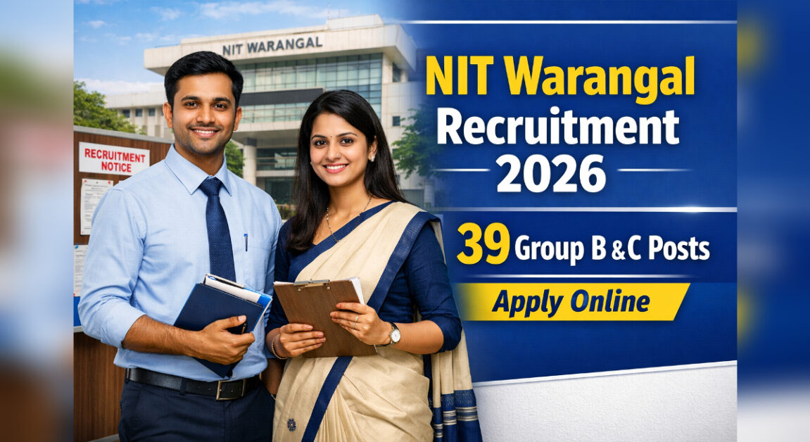 NIT Warangal Non Teaching Recruitment 2026
