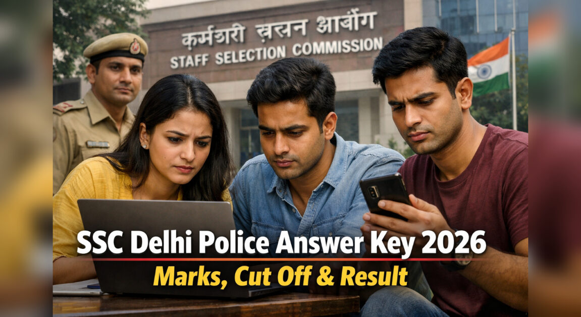 SSC Delhi Police Answer Key 2026 – Marks Check, Cut Off & Result Date Update