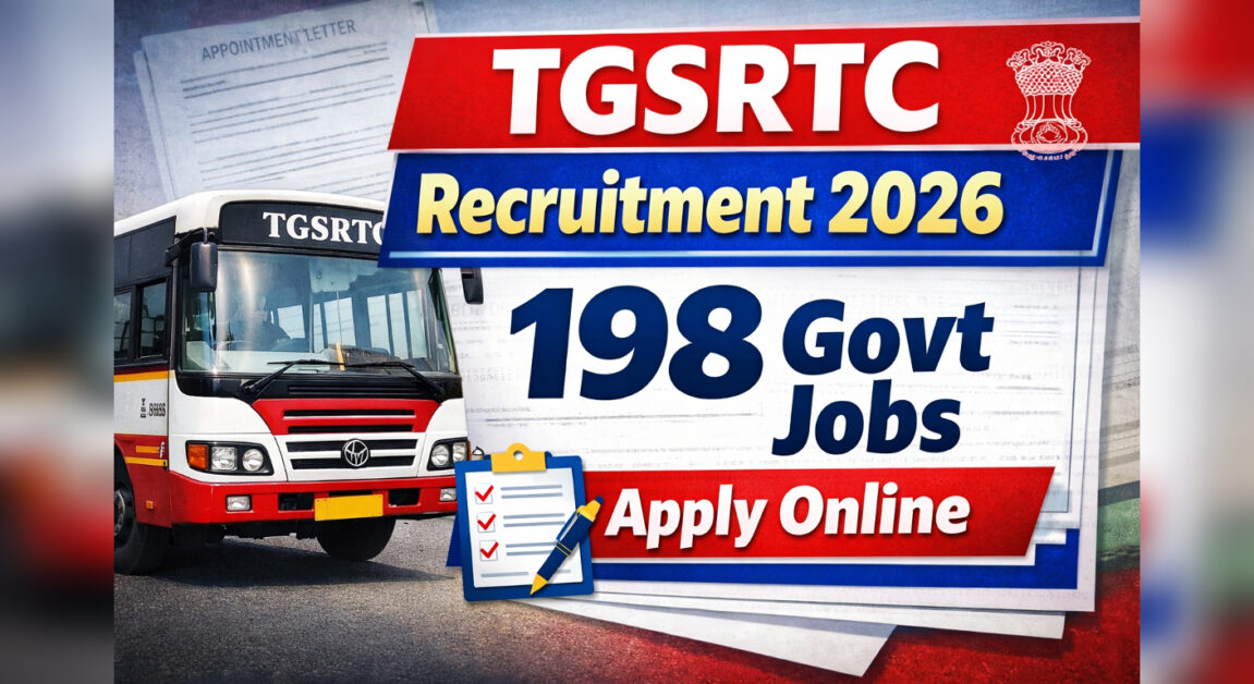 Current image: TGSRTC Recruitment 2026 198 Govt Jobs