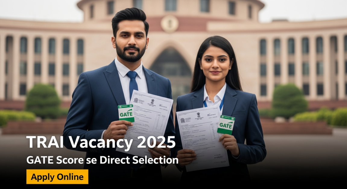 Current image: TRAI Vacancy 2025 Notification OUT