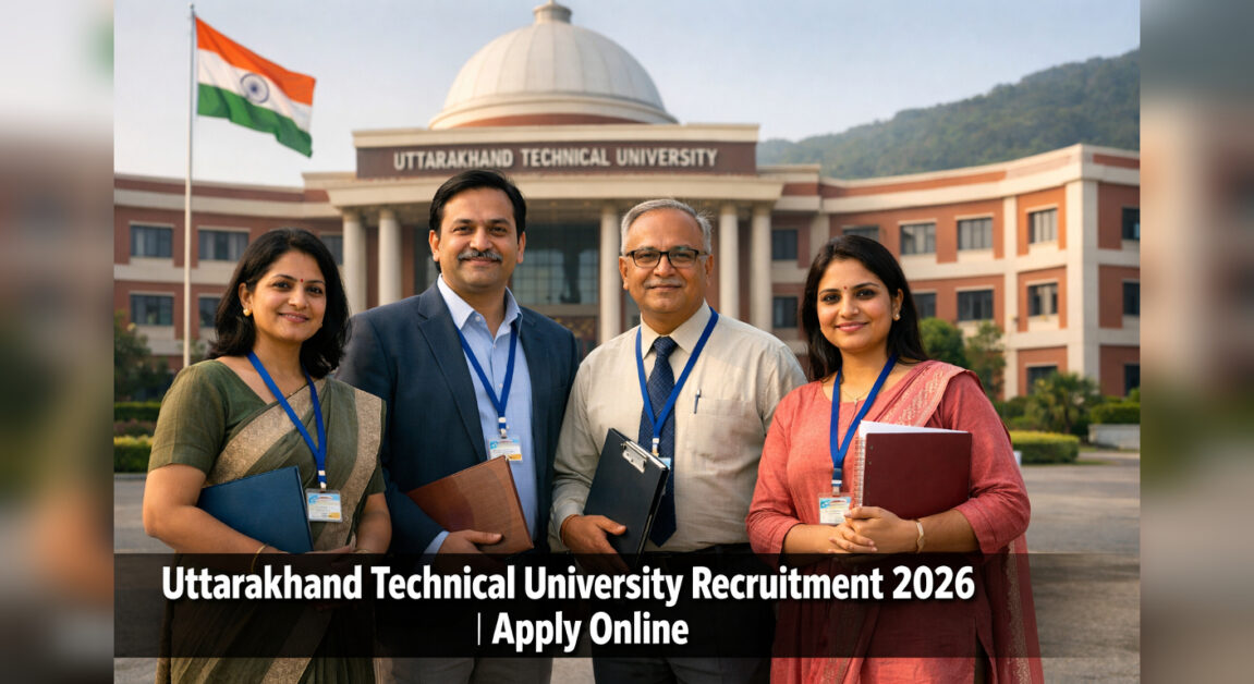 Uttarakhand Technical University Recruitment 2026