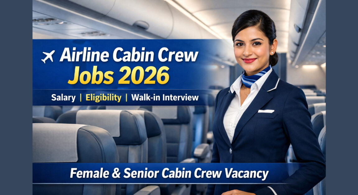 Current image: Airline Cabin Crew Jobs in India 2026