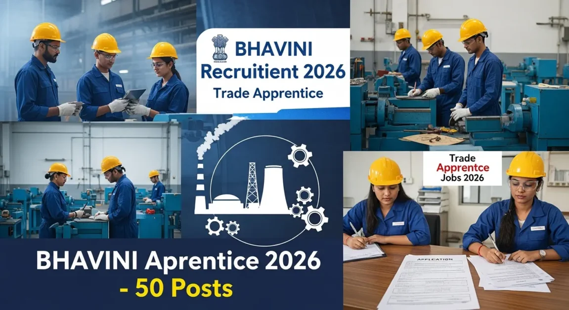 BHAVINI Apprentice Recruitment 2026 – ITI Pass Jobs Apply Now