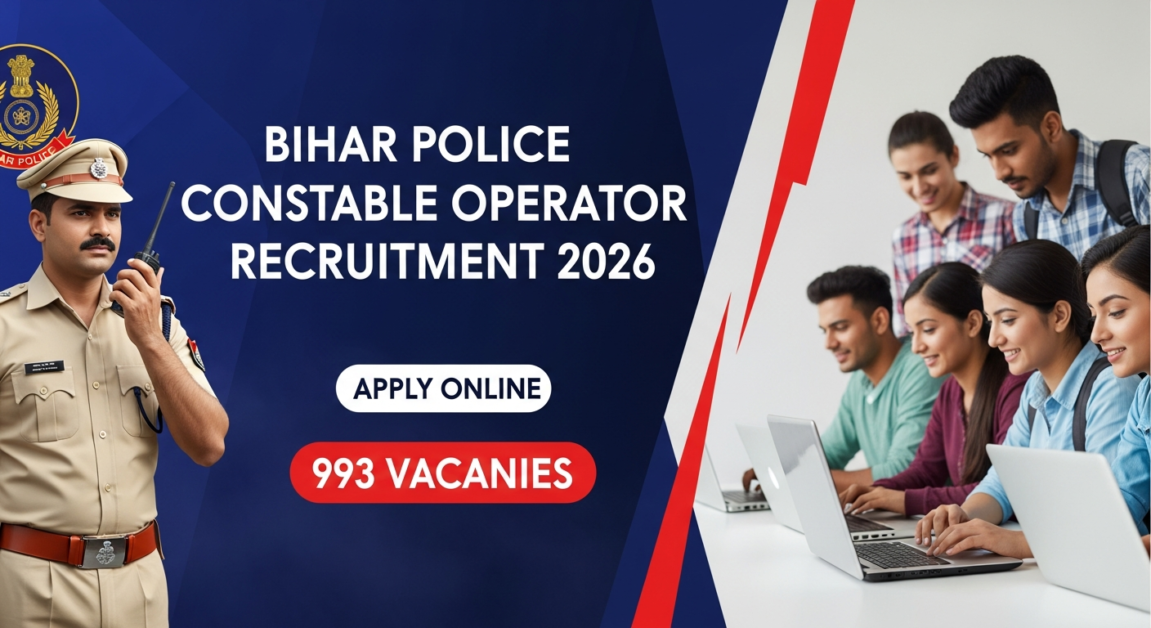 Bihar Police Operator Bharti 2026—Apply Online