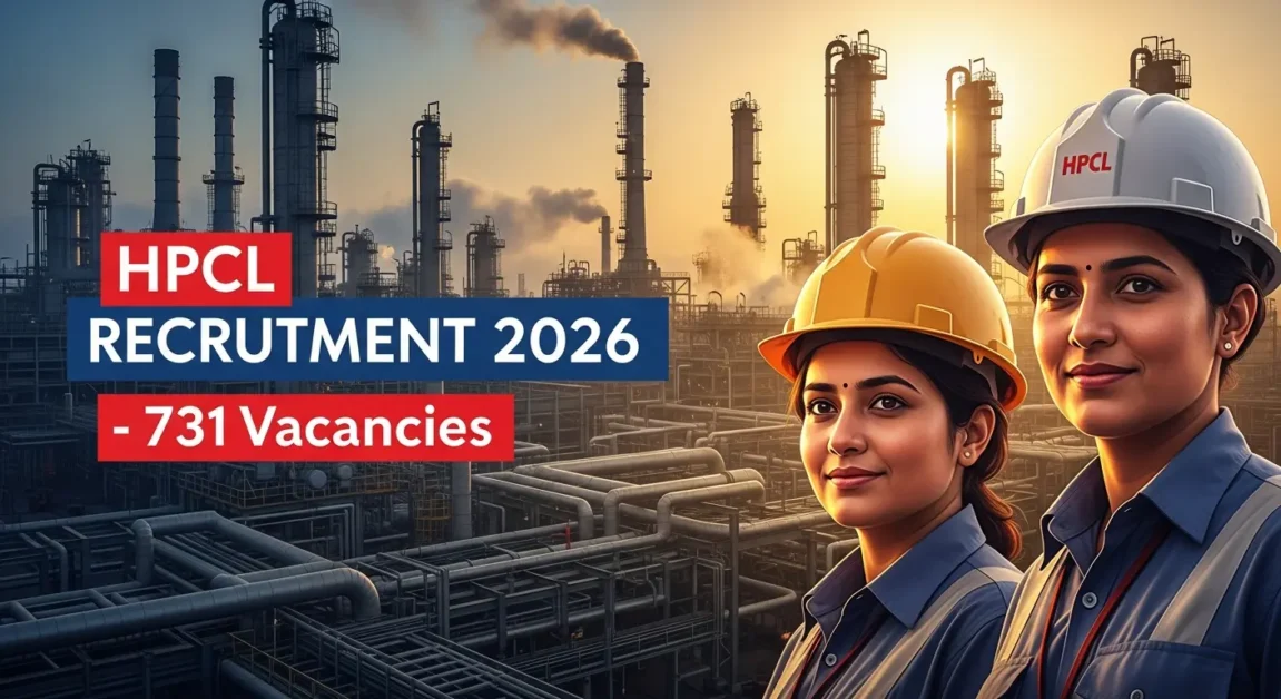 HPCL Recruitment 2026: Apply Online for 731 Engineer & Junior Executive Posts