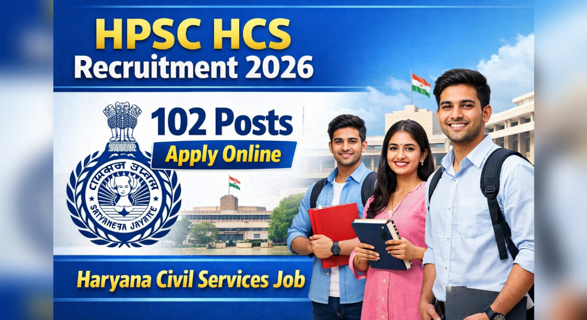 HPSC HCS Recruitment 2026 - 102 Posts Apply Online