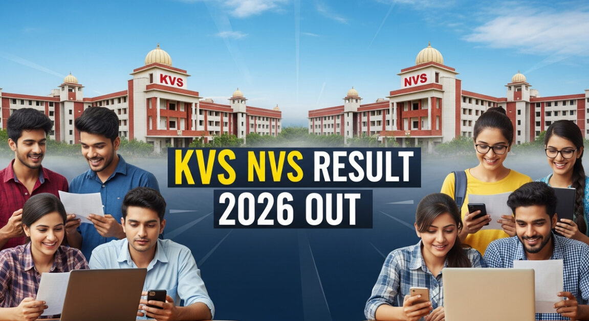 KVS NVS Teaching & Non-Teaching Result 2026 Out