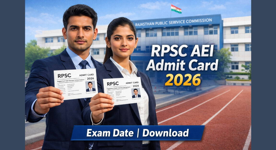 RPSC AEI Admit Card 2026