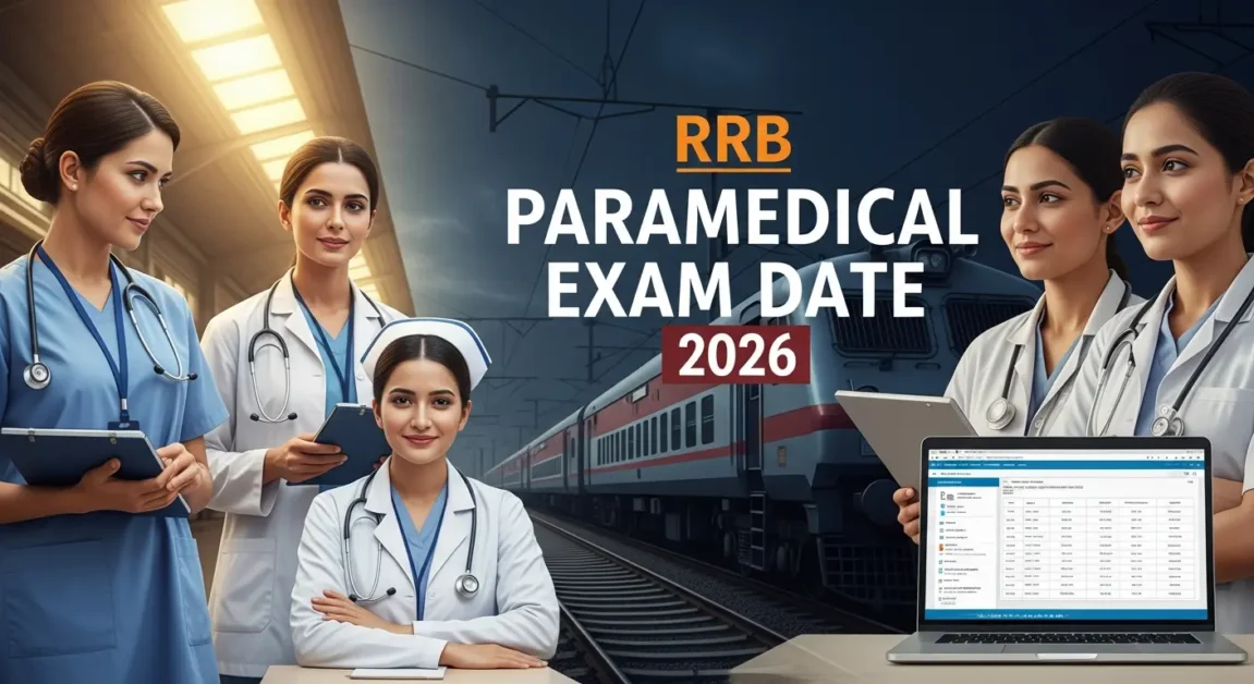 Current image: RRB Paramedical Admit Card & Exam Date 2026