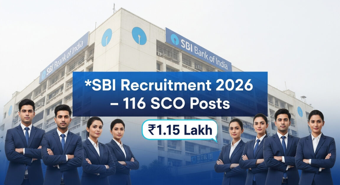 SBI SCO Recruitment 2026 - Apply Online For 116 Deputy Manager & AVP Vacancy SBI SCO Recruitment 2026 - Apply Online For 116 Deputy Manager & AVP Vacancy